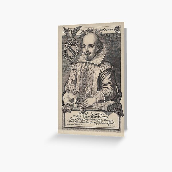 Item preview, Vintage William Shakespeare Portrait  designed and sold by BravuraMedia.