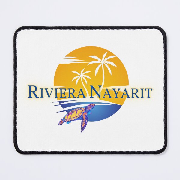 Item preview, Riviera Nayarit Mexico Sunset with Palm Trees and Sea Turtle designed and sold by Chantockey.