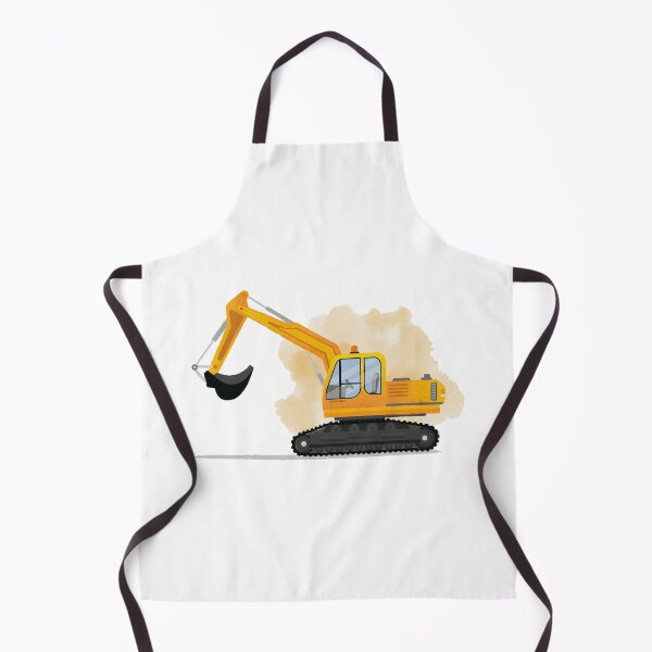 Item preview, Yellow Excavator Print designed and sold by Vivianesmith.