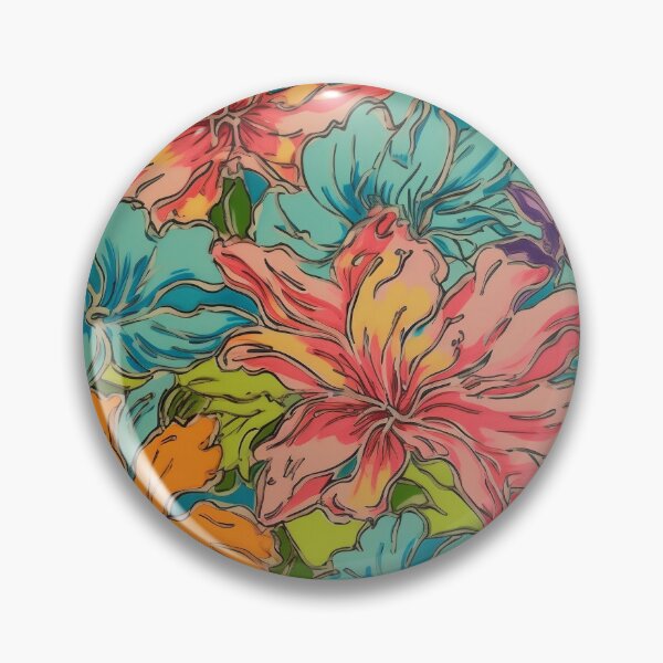Item preview, Spring water flowers designed and sold by Neonmountain.