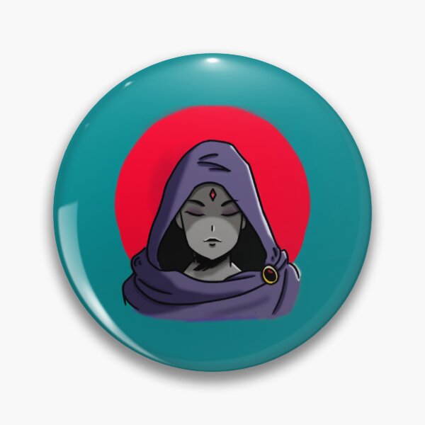Item preview, Raven Teen Titans DC Comicfigur  und  designed and sold by mikahja.