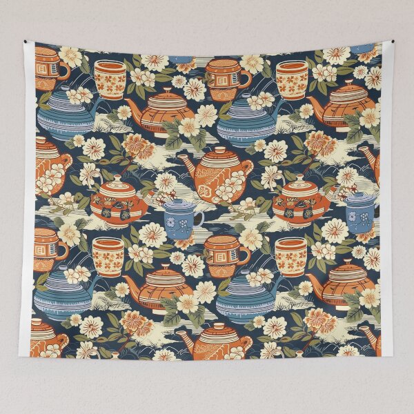 Item preview, Ceremony tea japan designed and sold by Alessandro Remo Mazzoni Remotextiles.
