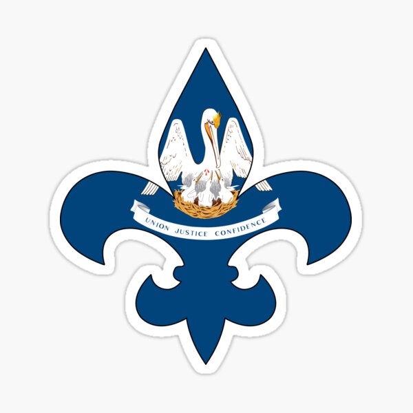 Item preview, Louisiana Fleur De Lis designed and sold by Sun Dog Montana.
