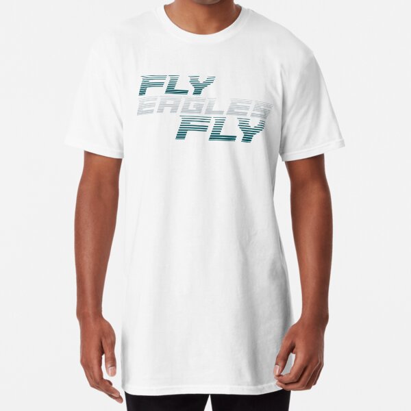 Philadelphia Eagles Fly Eagles Fly Football Gradient Tee | Art Board Print