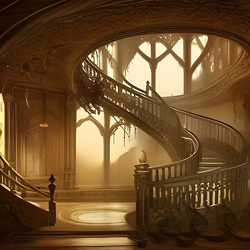 Artwork thumbnail, Spooky Mansion by LenCarol