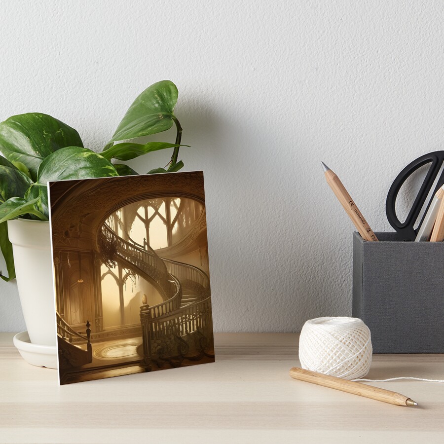 Item preview, Art Board Print designed and sold by LenCarol.