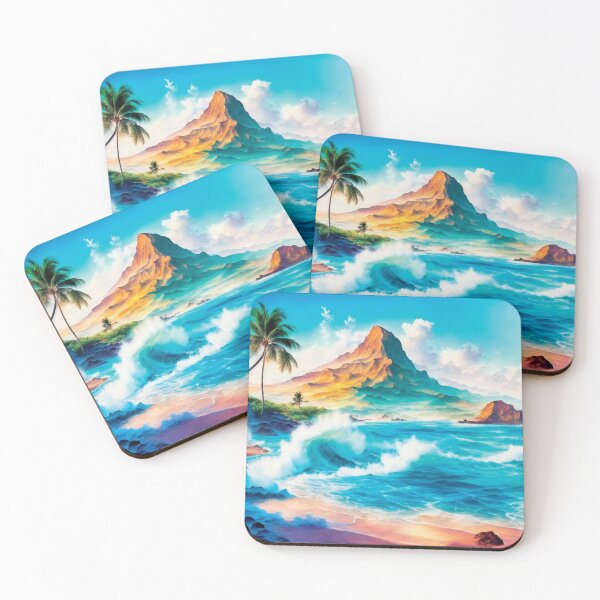 Item preview, Beautiful Hawaii Artwork, Vivid colors designed and sold by Forseta.
