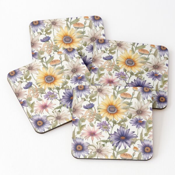 Item preview, African Daisy Floral Patterns 18 designed and sold by PixelPastry.