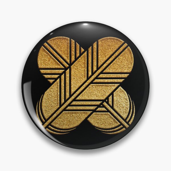 Item preview, Gold Chigai Takanoha Kamon designed and sold by Takeda-art.