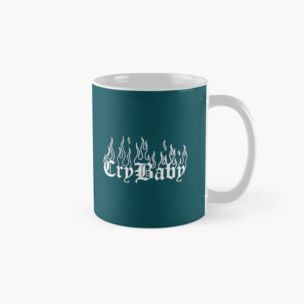 Item preview, Lil Peep Cry Baby Tattoo auf Feuer Original Design in Wei designed and sold by rimmet.