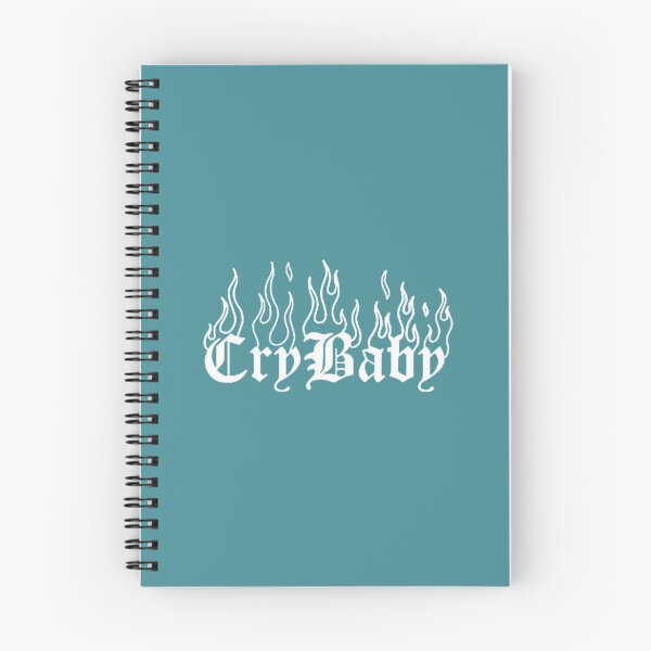 Item preview, Lil Peep Cry Baby Tattoo auf Feuer Original Design in Wei designed and sold by rimmet.