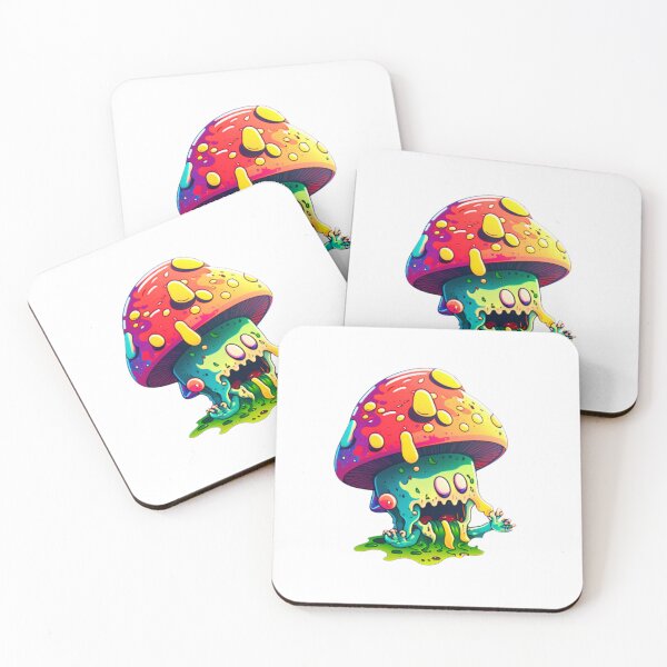 Item preview, Mystical Mushroom Madness - A Psychedelic Artwork designed and sold by DesginsDone.