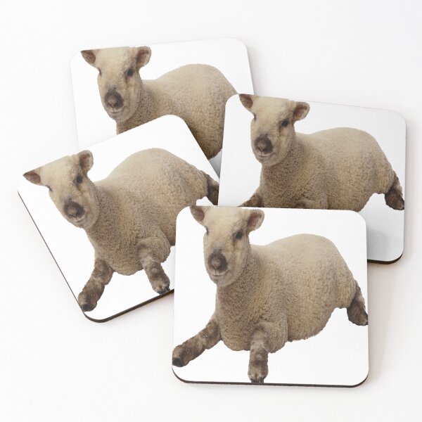 Item preview, denmark brown sheep lying down to rest designed and sold by VirgilDesign44.