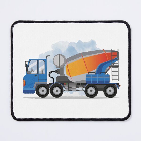 Item preview, Cement Truck Print designed and sold by brigithaAlice.