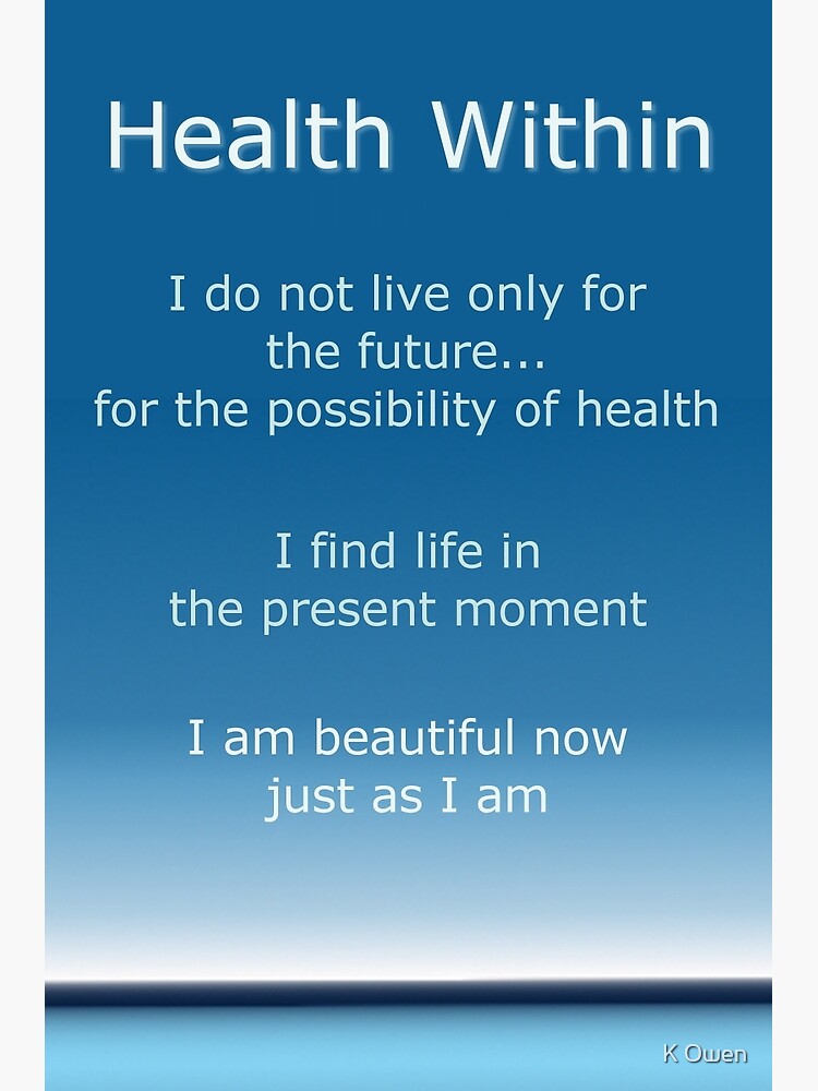 Words Of Comfort For Illness Greeting Card By Katherinetowen