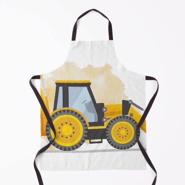 Item preview, Yellow Backhoe Print designed and sold by brigithaAlice.