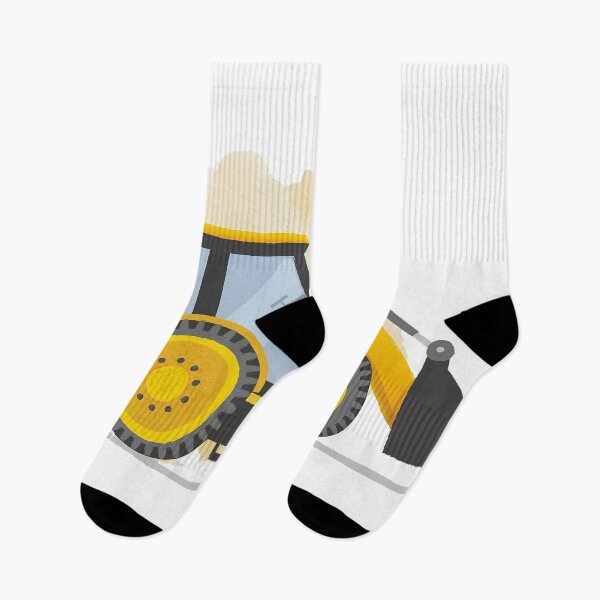 Item preview, Yellow Backhoe Print designed and sold by brigithaAlice.