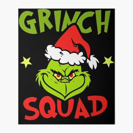 Grinch Squad Sticker for Sale by ELTRONOLE