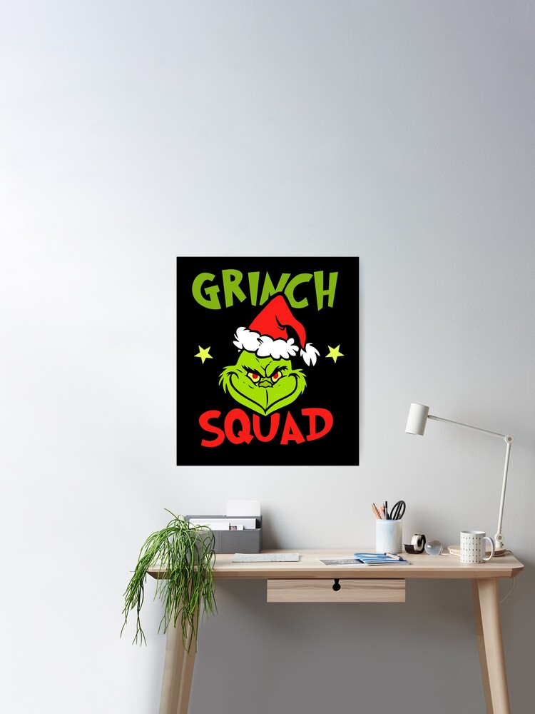 Grinch Squad Sticker for Sale by ELTRONOLE