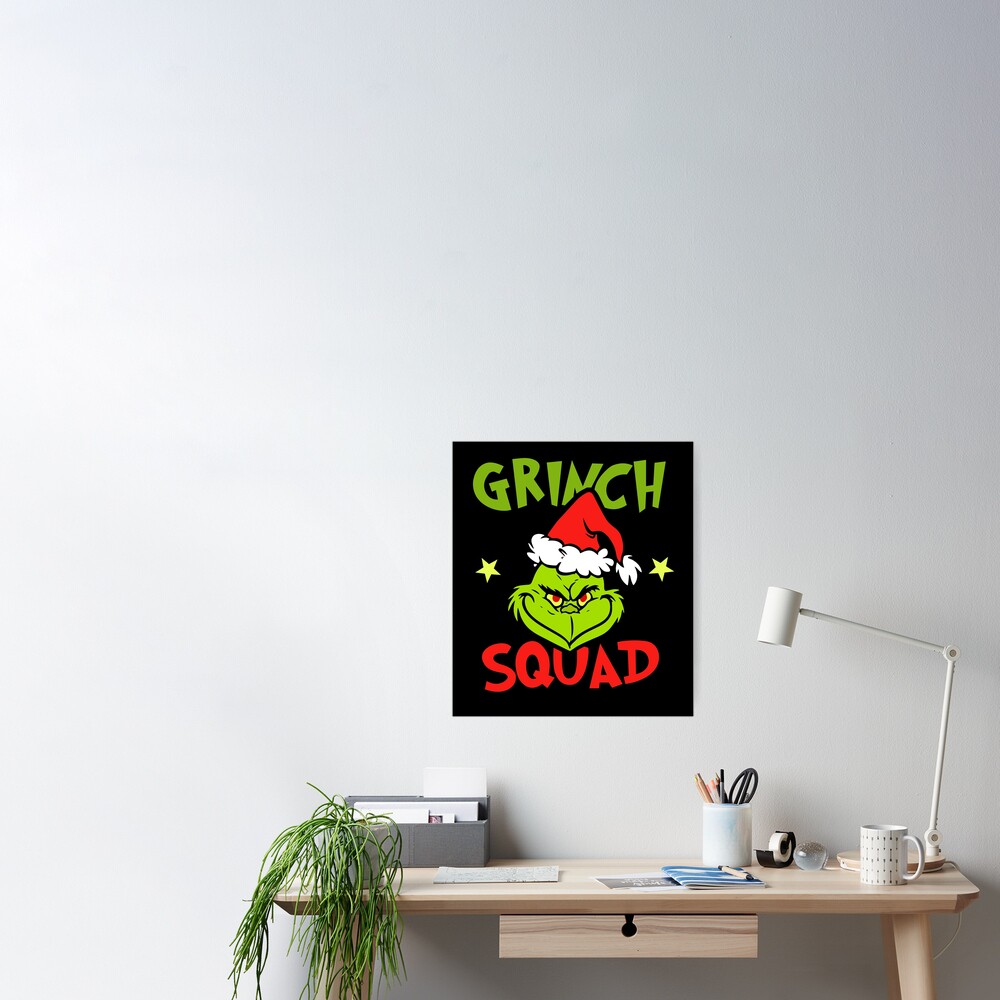 Grinch Squad Sticker for Sale by ELTRONOLE