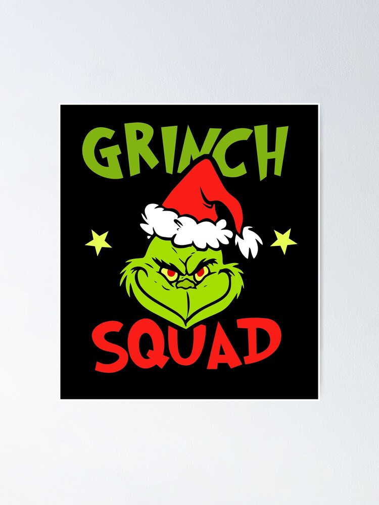 Grinch Squad Sticker for Sale by ELTRONOLE