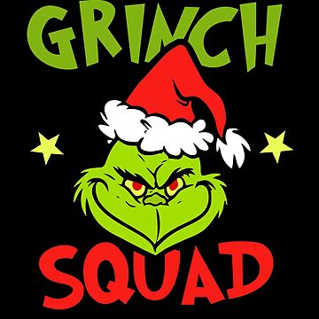 Grinch Squad Sticker for Sale by ELTRONOLE