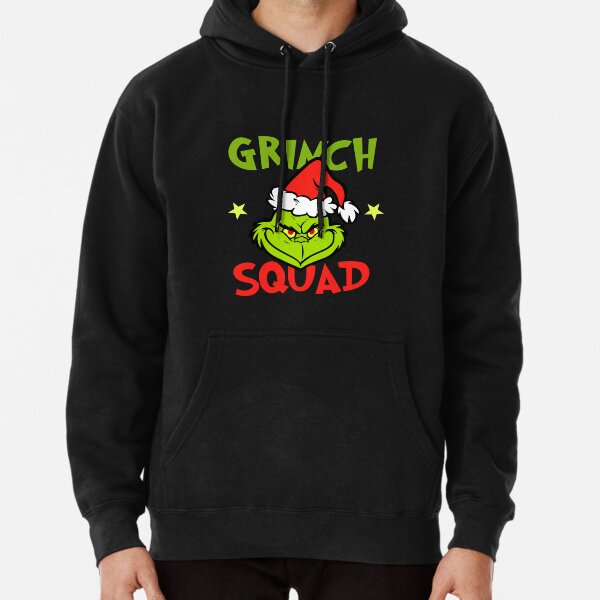 Grinch Squad Pullover Hoodie for Sale by ELTRONOLE