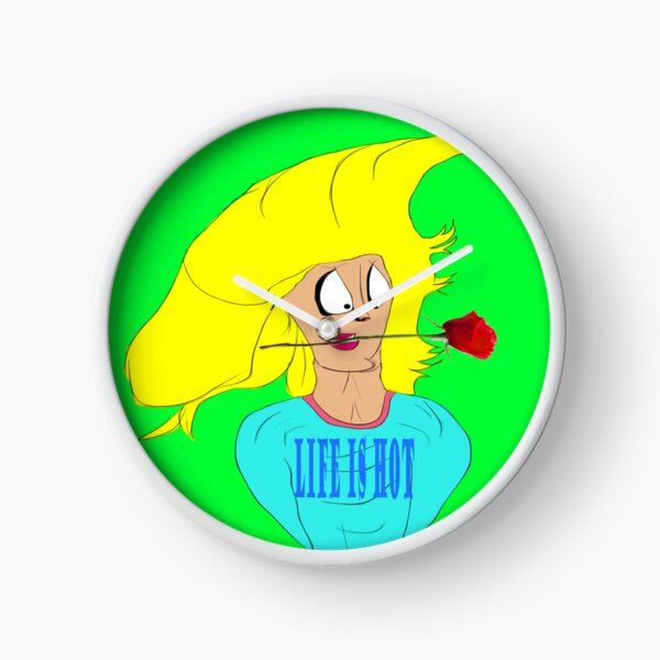 Item preview, LIFE IS HOT WITH ITS RED ROSE designed and sold by glauco54.