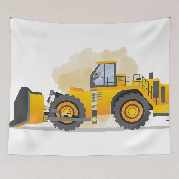 Item preview, Yellow Loader Print designed and sold by brigithaAlice.