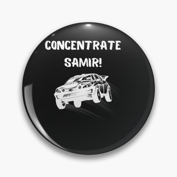 Item preview, Concentrate Samir!Funny Rally Racing Design designed and sold by shanaaawillis.