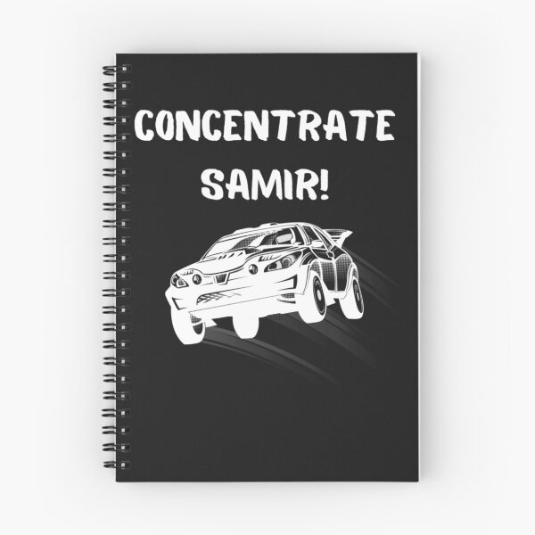 Item preview, Concentrate Samir!Funny Rally Racing Design designed and sold by shanaaawillis.