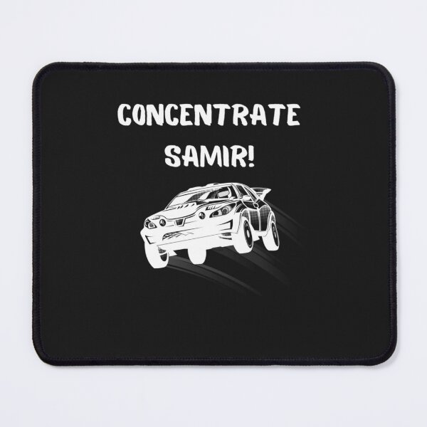 Item preview, Concentrate Samir!Funny Rally Racing Design designed and sold by shanaaawillis.