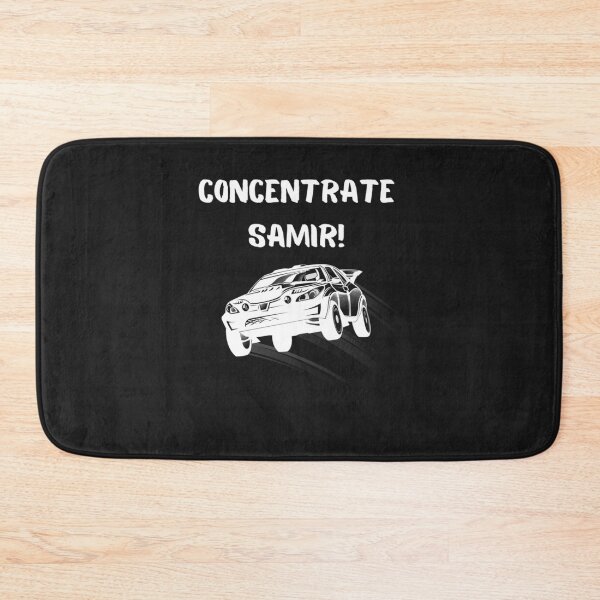Item preview, Concentrate Samir!Funny Rally Racing Design designed and sold by shanaaawillis.