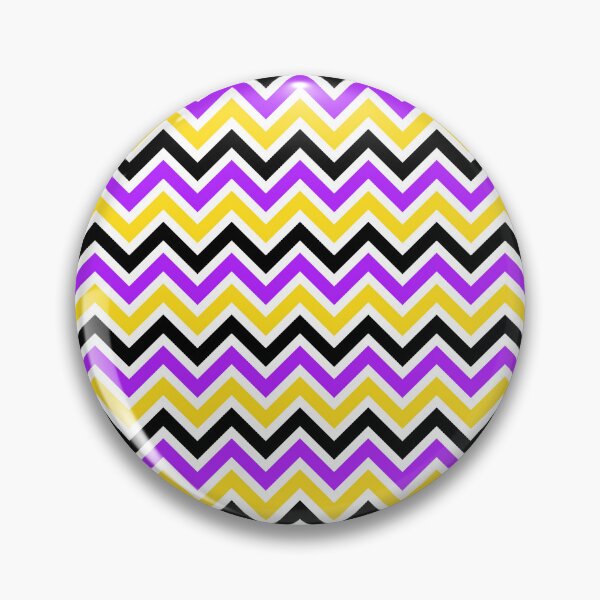 Item preview, Purple Yellow Chevron Pattern designed and sold by Aetherier.
