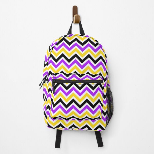 Item preview, Purple Yellow Chevron Pattern designed and sold by Aetherier.