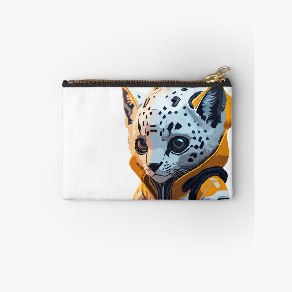 Item preview, Cyberpunk Baby Snow Leopard designed and sold by PrintsCreativ.
