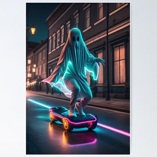 Item preview, Neon Ghost 3 designed and sold by AIArtisty.