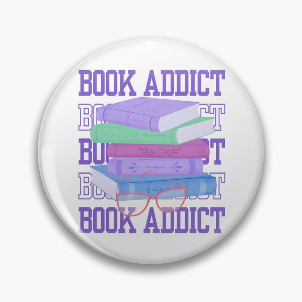 Item preview, Book Addict for Book Lovers designed and sold by artbybiyan.