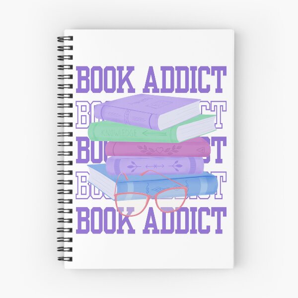 Item preview, Book Addict for Book Lovers designed and sold by artbybiyan.
