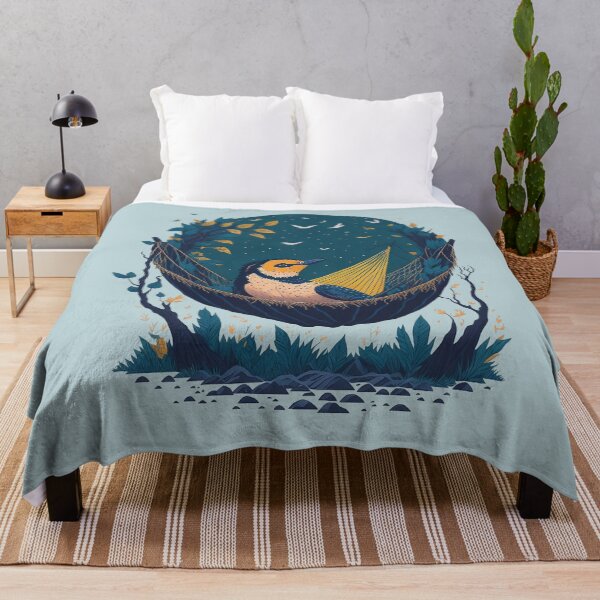 Item preview, The bird resting in the hammock designed and sold by feferreira.