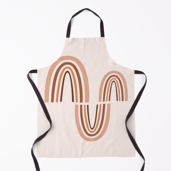 Item preview, Mid Century Modern Art - Minimal Geometric Abstract 05 - Parabolic Arches - Brown - Scandinavian designed and sold by Studio Grafiikka.