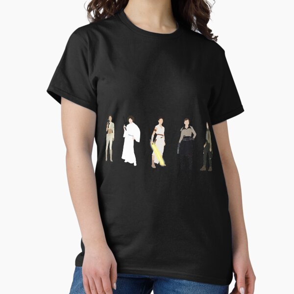 Vista previa del artículo con la obra «Las chicas principales», diseñado y vendido por shopLemonTees.