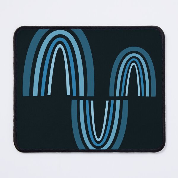 Item preview, Mid Century Modern Art - Minimal Geometric Abstract 06 - Parabolic Arches - Blue - ScandinavianMid Century Modern Art - Minimal Geometric Abstract 06 - Parabolic Arches - Blue - Scandinavianz designed and sold by Studio Grafiikka.