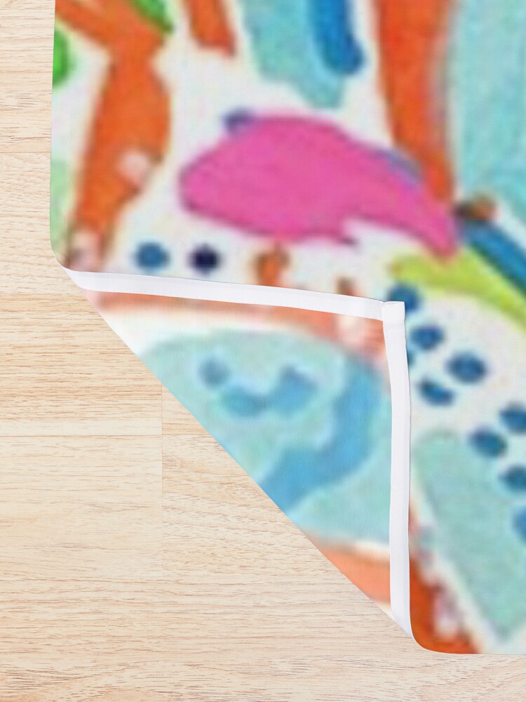 Thumbnail 2 of 5, Shower Curtain, Happy Lily Summer designed and sold by FerneBergstrom.