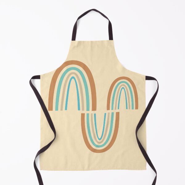 Item preview, Mid Century Modern Art - Minimal Geometric Abstract 07 - Parabolic Arches - Wheat - Scandinavian designed and sold by Studio Grafiikka.