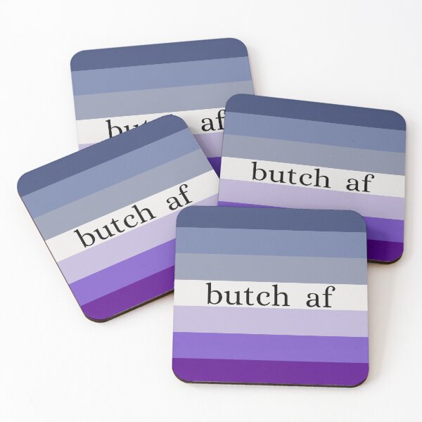 Item preview, Butch AF / Butch Lesbian Pride Flag designed and sold by MaddieMade.