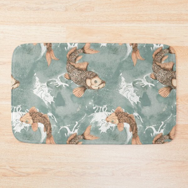 Item preview, Nautical vintage style watercolor seamless pattern designed and sold by MTShoppingLine.