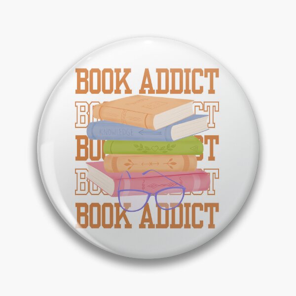 Item preview, Book Addict for Book Lovers designed and sold by artbybiyan.