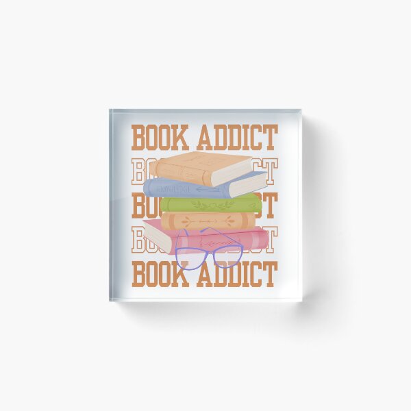 Item preview, Book Addict for Book Lovers designed and sold by artbybiyan.
