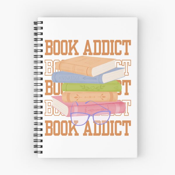 Item preview, Book Addict for Book Lovers designed and sold by artbybiyan.